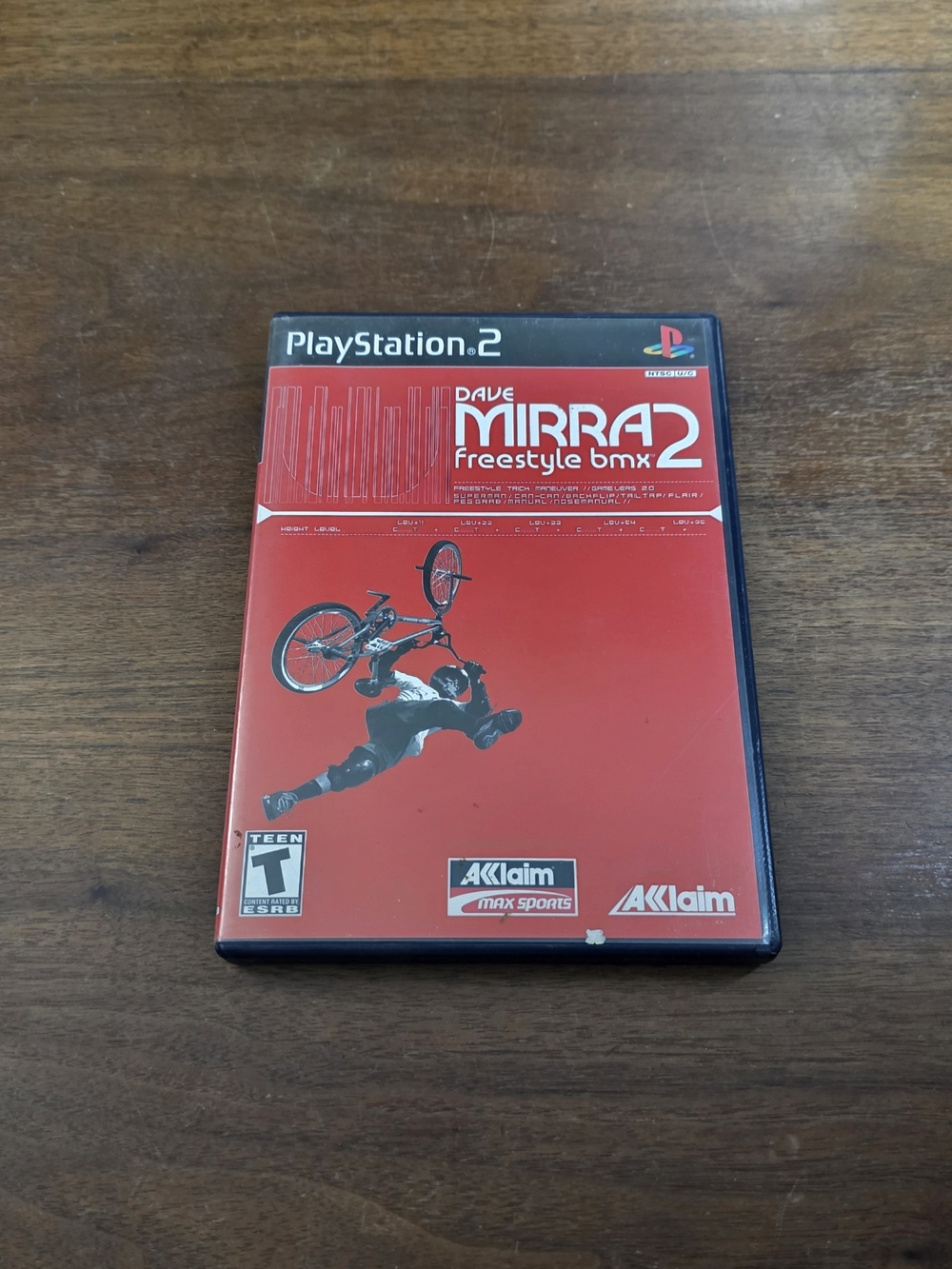 PlayStation 2 Dave Mirra Freestyle BMX 2 - Red Cover